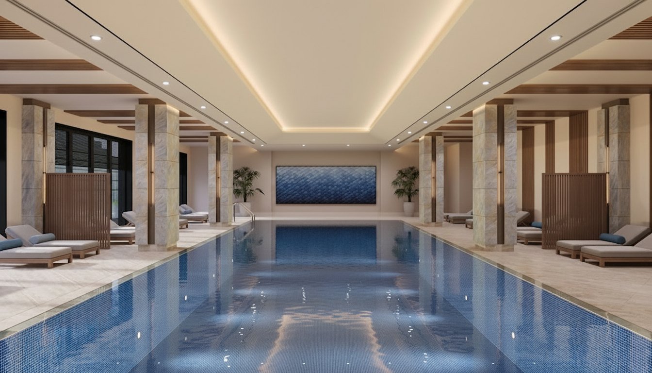 Hilton Garden Inn Agdam — крытый бассейн